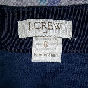 J crew navy blue skirt